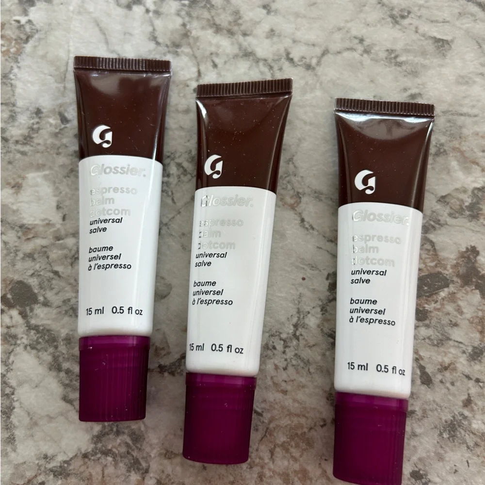 Glossier Balmdotcom Universal Salve Espresso Bundle (Includes 3)
